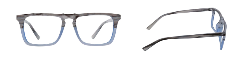 Peepers Swagger - Gray Horn / Blue - Gabrielle&