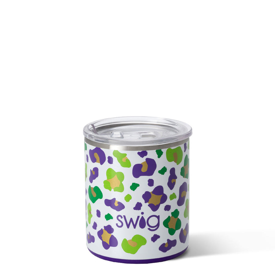 Swig Lowball Tumbler - Mardi Grawl Leopard - Gabrielle's Biloxi