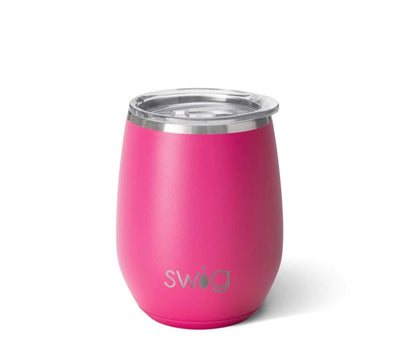 Swig 14oz Stemless Wine Cup - Hot Pink - Gabrielle's Biloxi