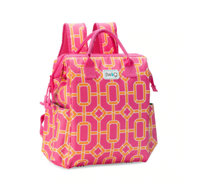 Swig Packi Backpack Cooler - Pink Bamboo - Gabrielle's Biloxi