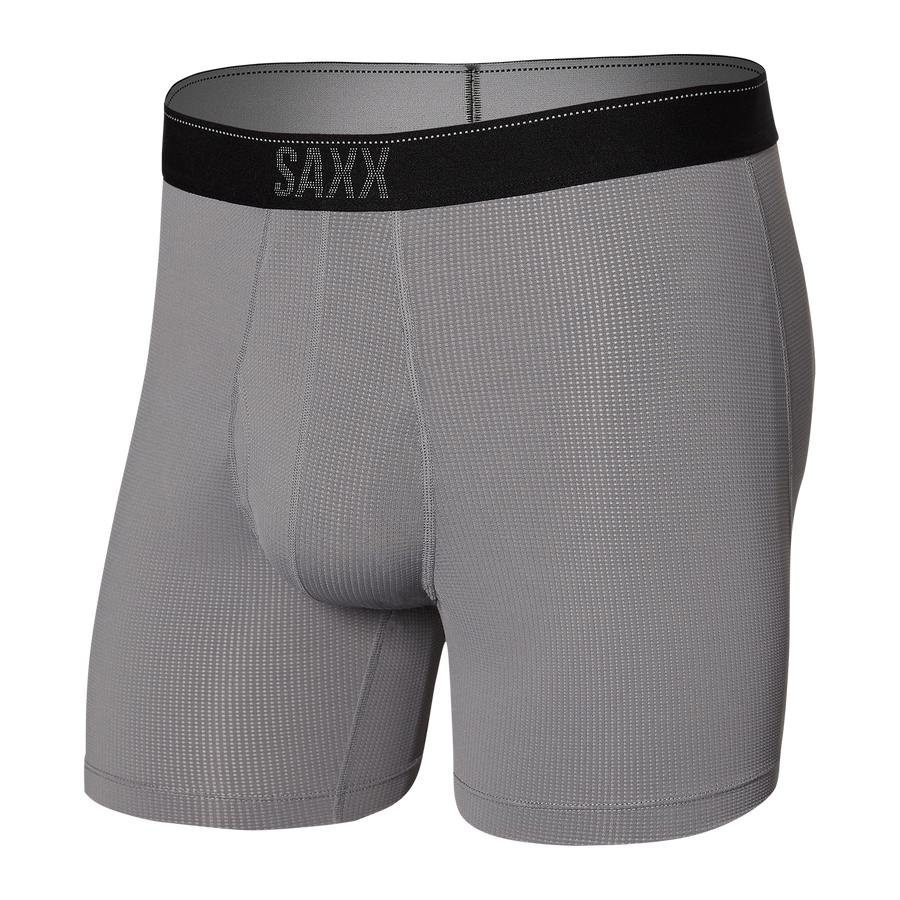 Saxx  Quest Boxer Brief Fly Dark Charcoal ll - Gabrielle's Biloxi