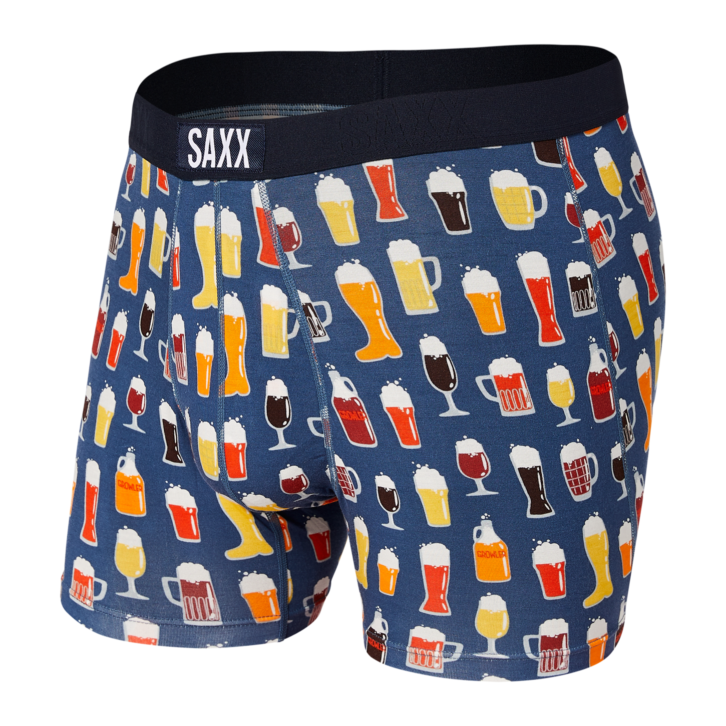 Saxx Vibe Boxer Brief Dark Denim Pitcher Perfect - Gabrielle's Biloxi