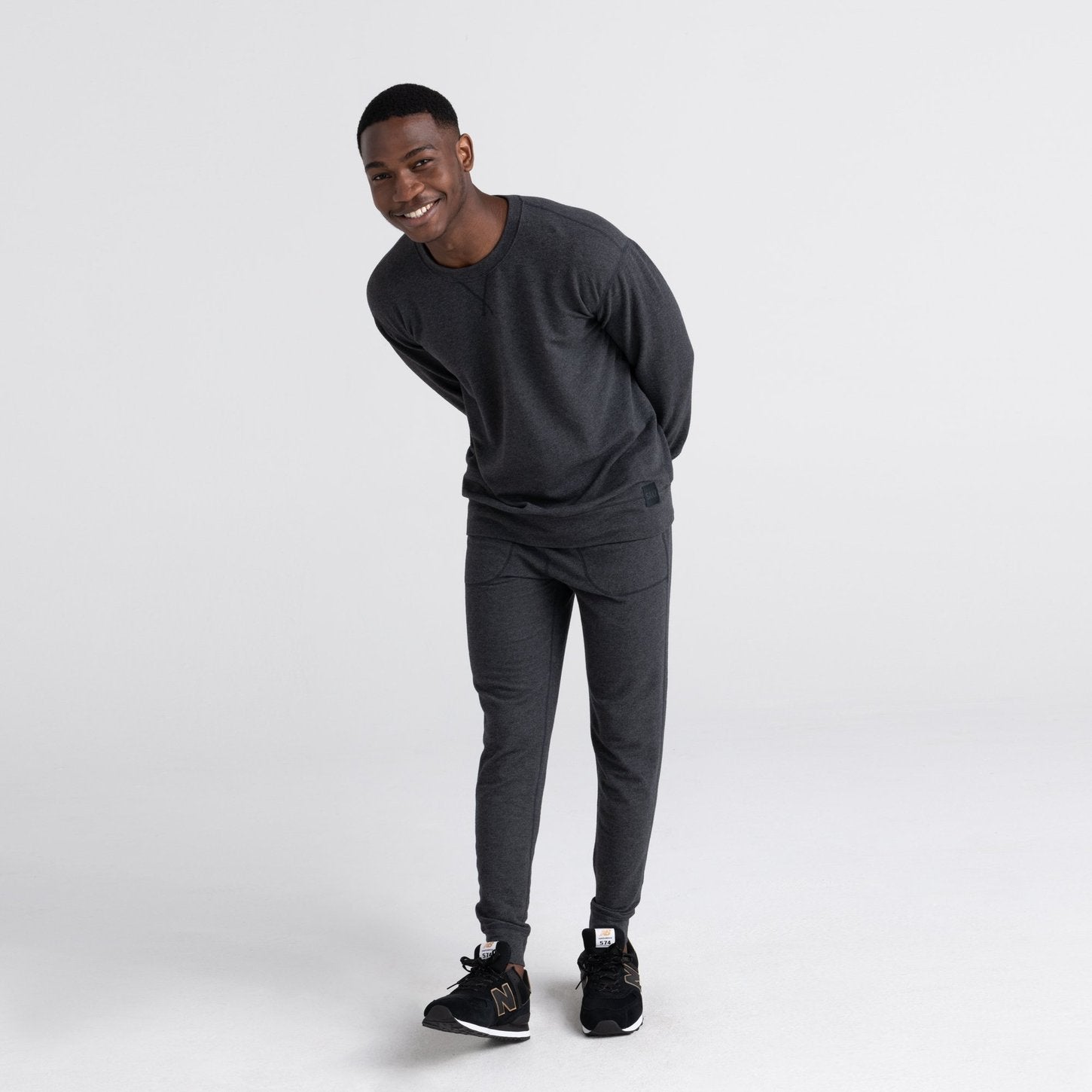 Saxx 3Six Five Pant Black Heather - Gabrielle's Biloxi