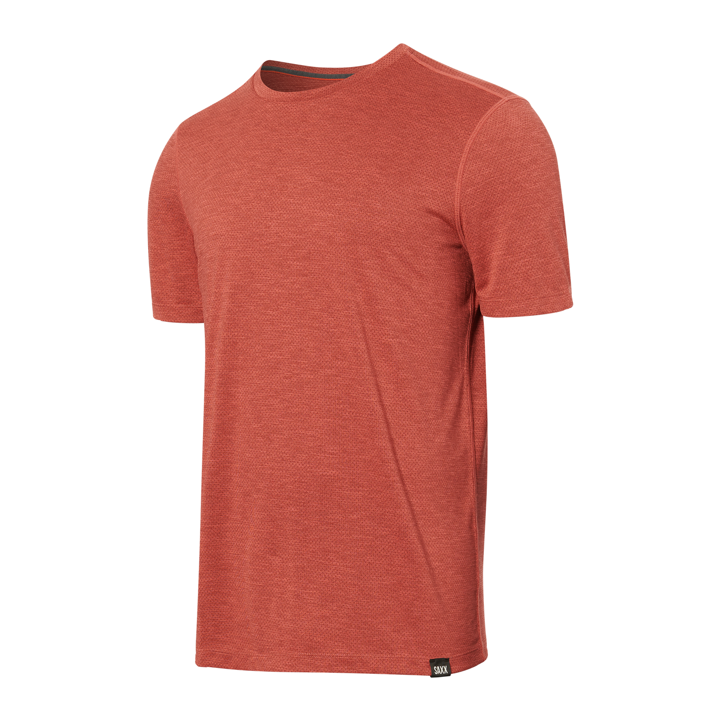 Saxx  All Day Aerator Tee Desert Red Heather - Gabrielle's Biloxi
