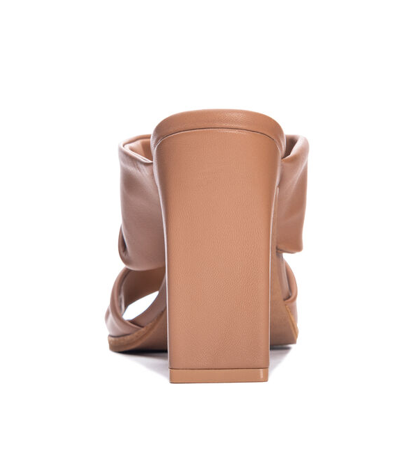 42 Gold Leven Sheep Leather Heel - Tan - Gabrielle's Biloxi