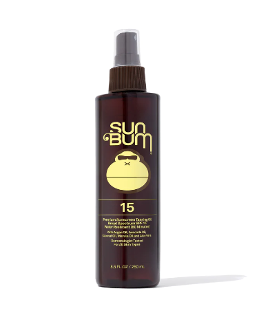 Sun Bum SPF 15 Tanning Oil 8.5oz - Gabrielle's Biloxi