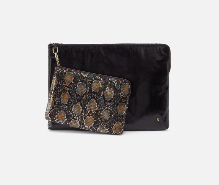 Hobo Large Tech Pouch Set - Black - Gabrielle's Biloxi