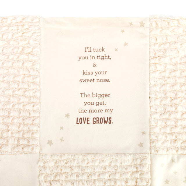 Demdaco Tuck You in Wishes Blanket-Neutral - Gabrielle's Biloxi