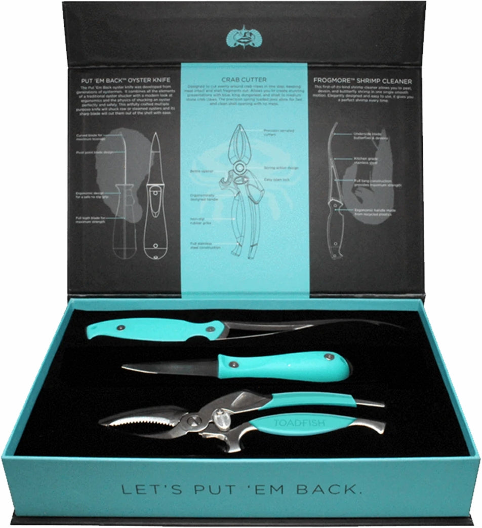Toadfish Coastal Kitchen Collection - Teal - Gabrielle's Biloxi