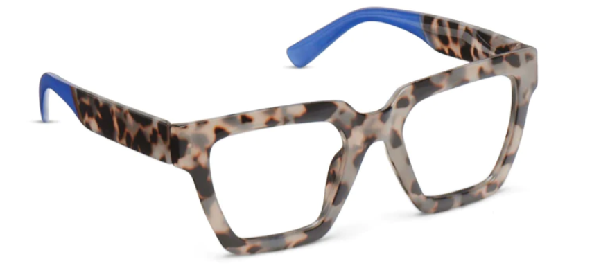 Peepers Sterling - Gray Tortoise/Blue - Gabrielle's Biloxi