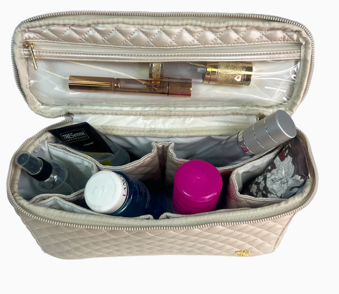 Pursen Stylist Travel Bag Pearl Quilted - Gabrielle's Biloxi