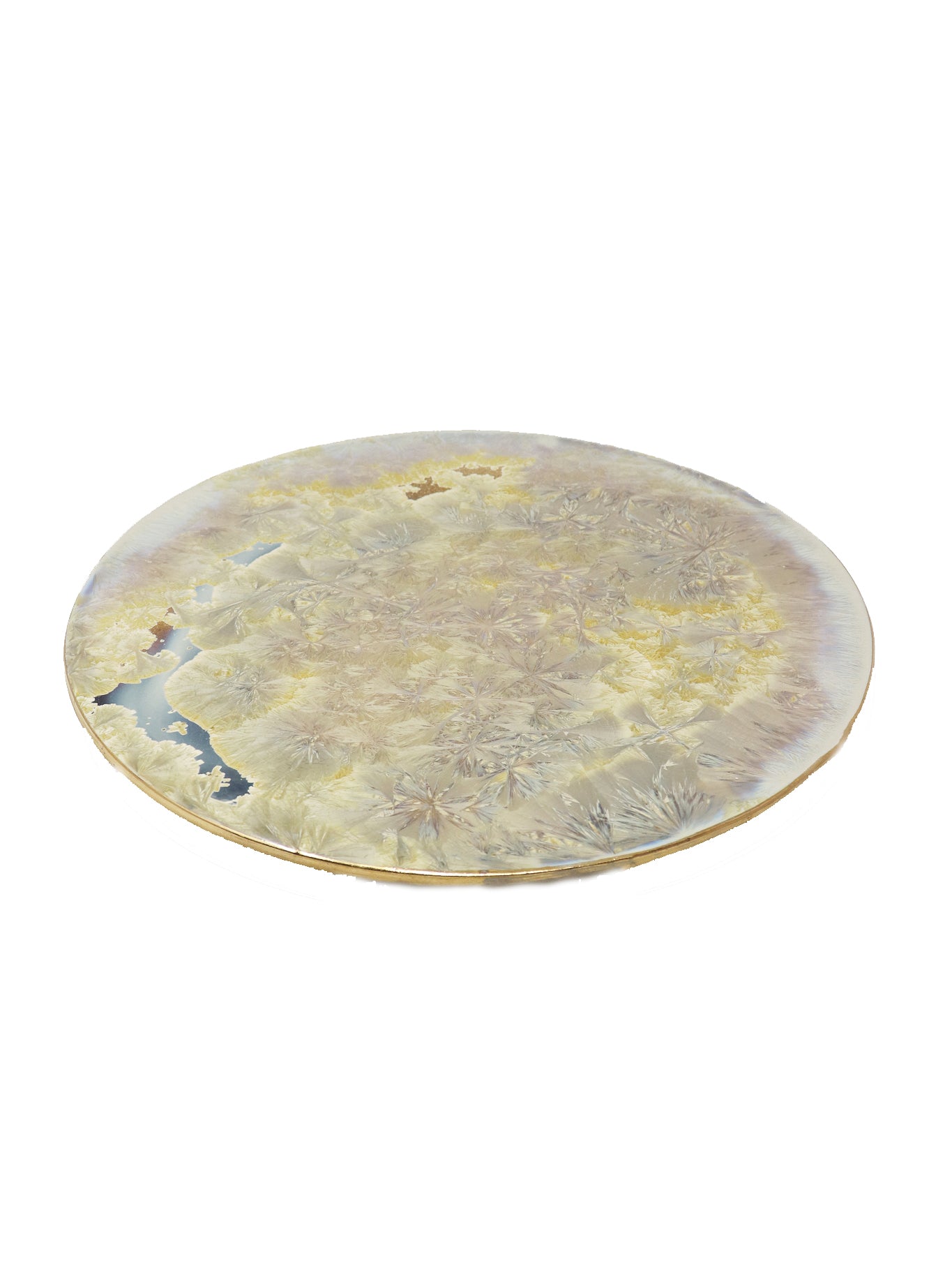 Michael Wainwright Borealis Gold Lazy Susan - Gabrielle's Biloxi