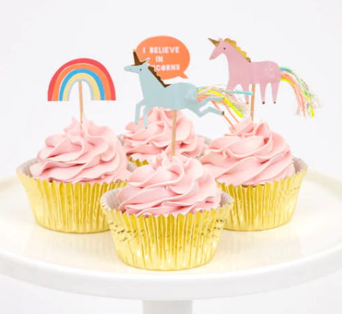 Meri Meri I Believe in Unicorns Cupcake Kit - Gabrielle&