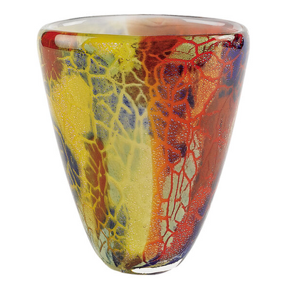 Firestorm 7" Art Glass Vase - Gabrielle's Biloxi