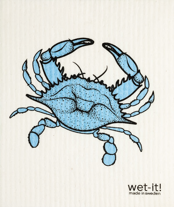 Wet Cloth - Blue Crab - Gabrielle's Biloxi