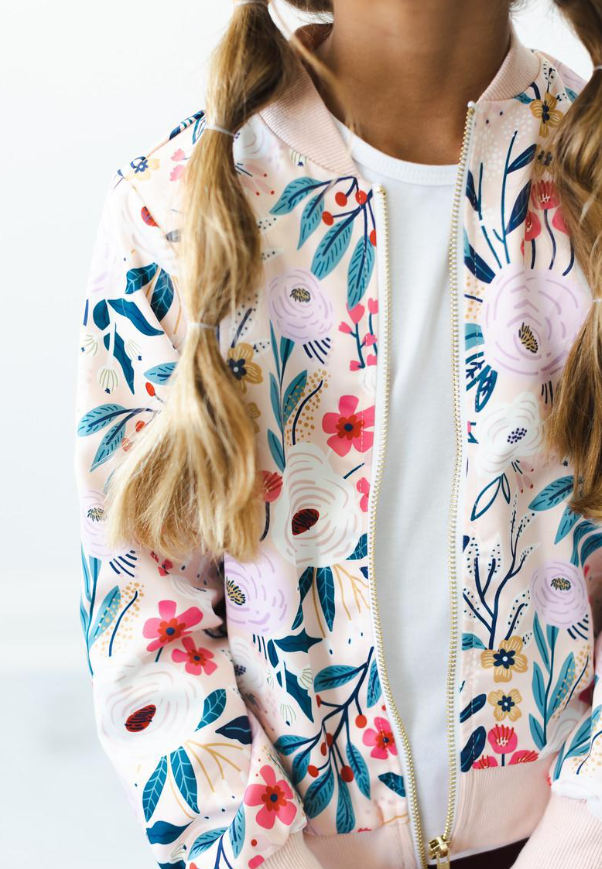 Girls Whimsy Satin Jacket - Gabrielle's Biloxi