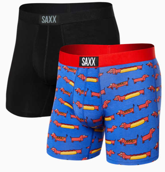 Saxx Vibe Super Soft BB 2Pack Weiner Dog - Gabrielle's Biloxi
