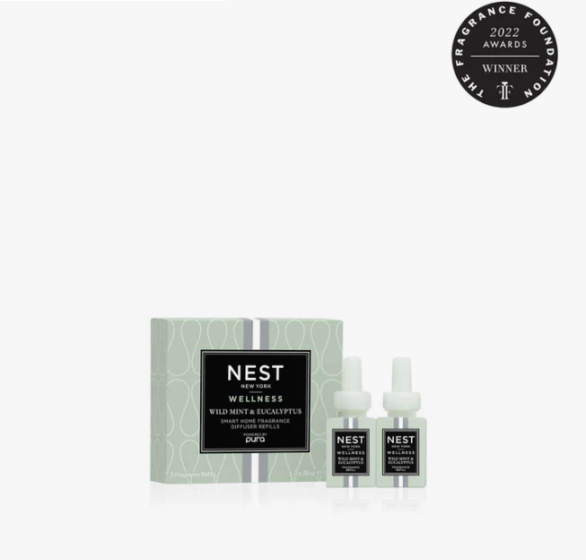 Nest Pura Smart Home Diffuser - Wild Mint & Eucalyptus Refills - Gabrielle&