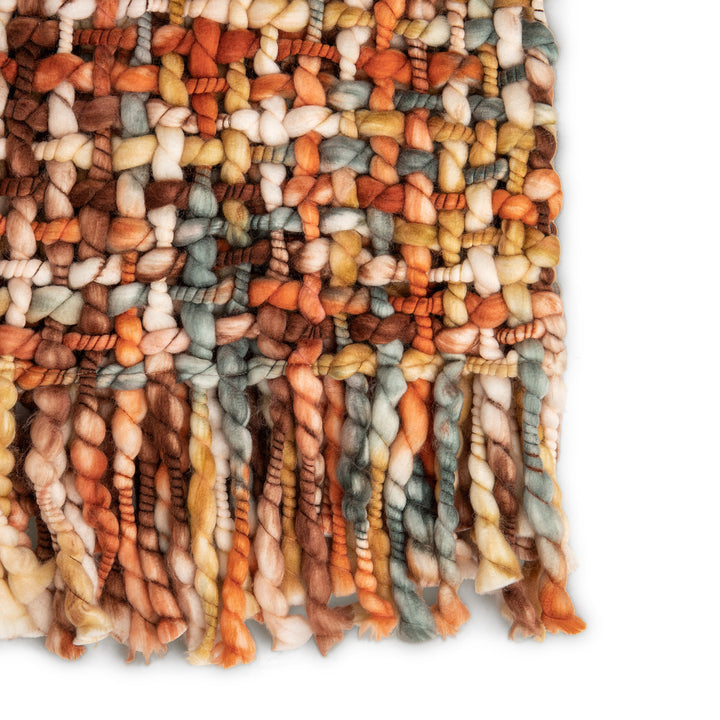 Demdaco Woven Throw Blanket - Terracotta - Gabrielle's Biloxi