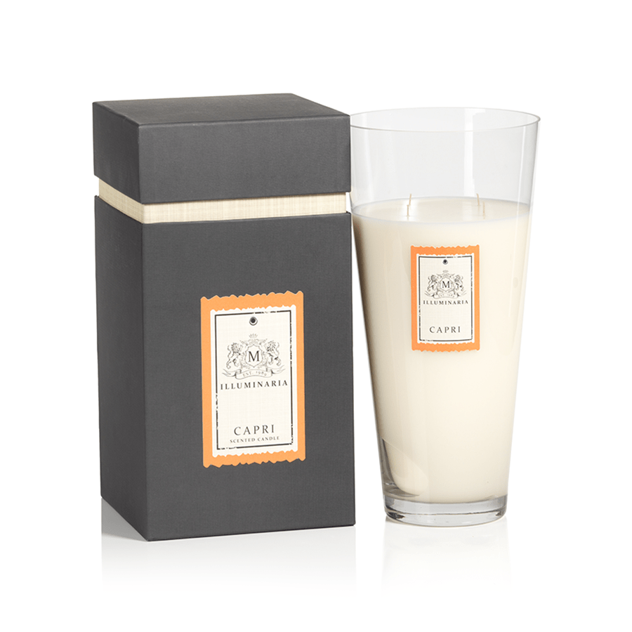 Illuminaria Scented Candle Jar in Gift Box - Capri - Gabrielle's Biloxi